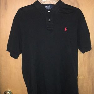 Black polo Ralph Lauren